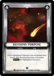 Refound Purpose